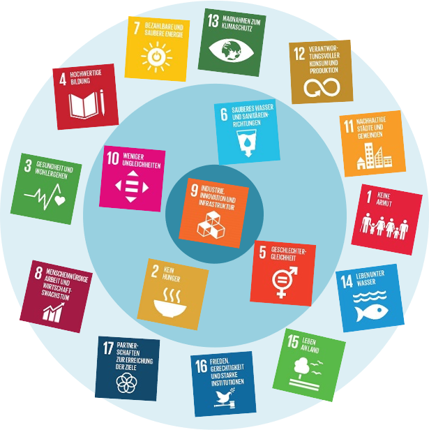 SDG-Zielscheibe